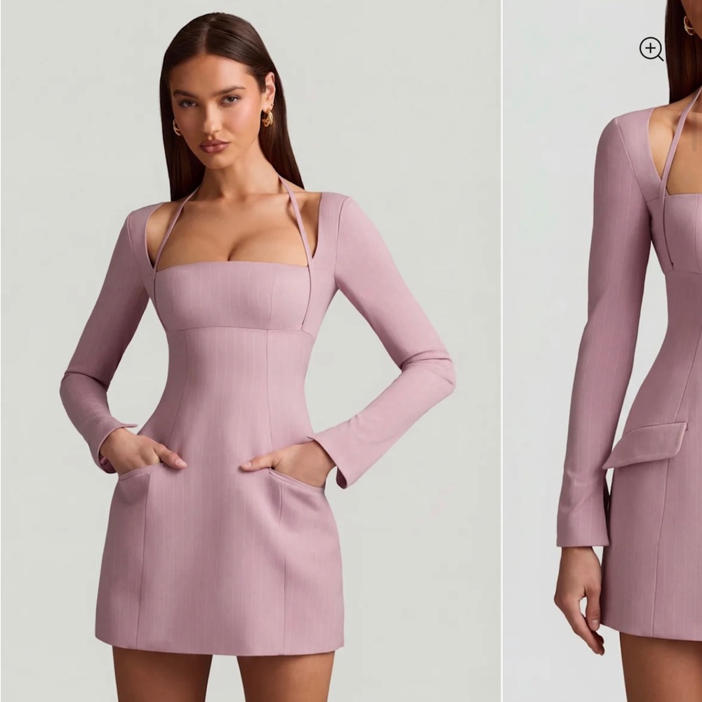 NWT oh polly mauve ksenia dress